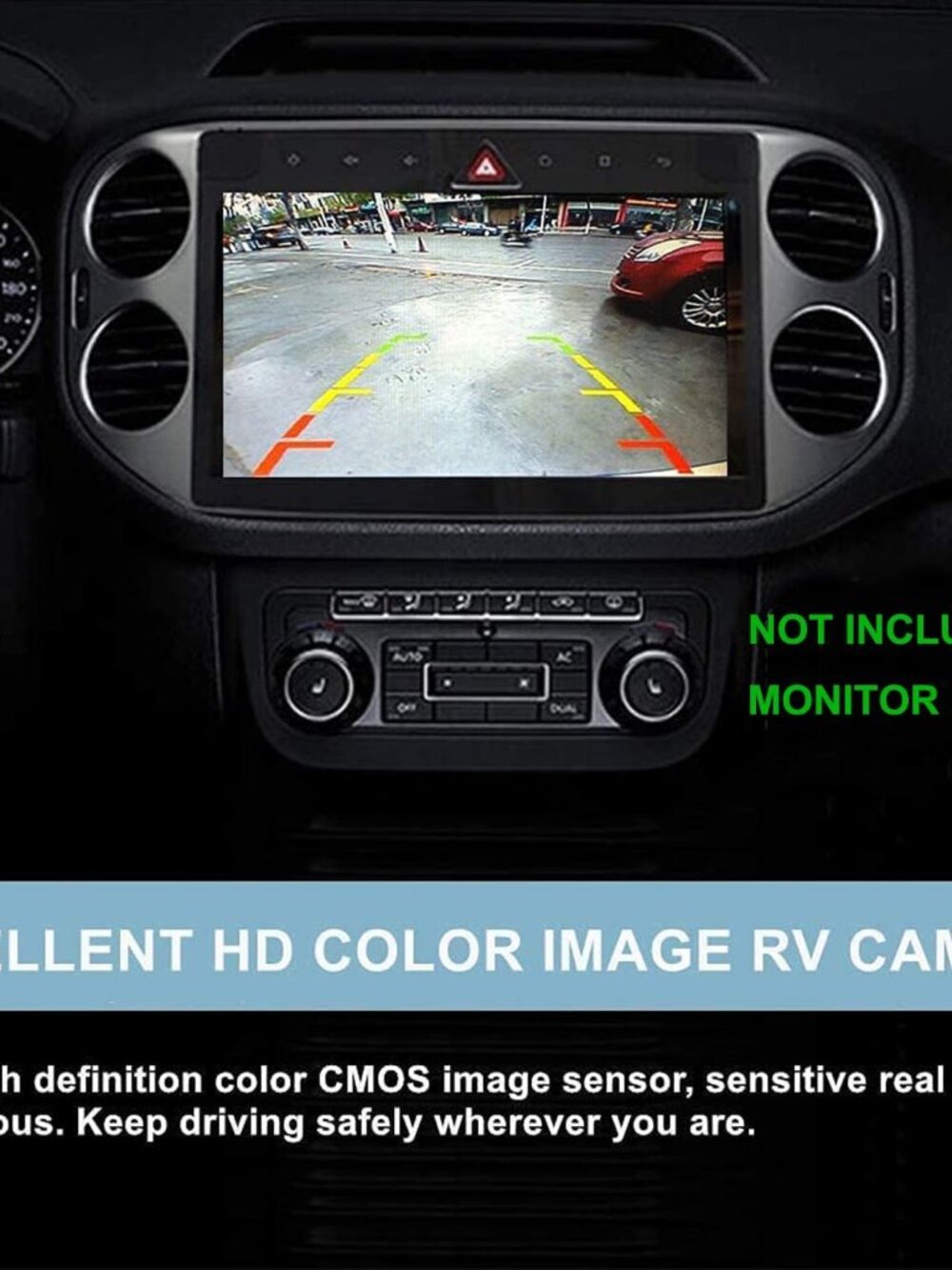 License Plate Frame Backup Camera Night Vision Car Rear View Camera - Picture 3 of 7